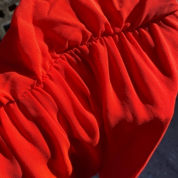 𝅺lush Bright Red Flawless Mini Dress Size Small NWT - Picture 11 of 11
